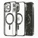 Husa pentru iPhone 13 Pro Max - Techsuit Luxury Glitter MagSafe - Black Husa pentru iPhone 13 Pro Max - Techsuit Luxury Glitter MagSafe - Black