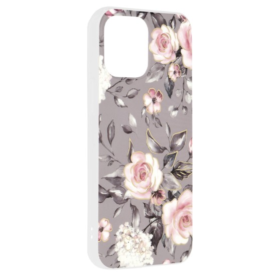 Husa pentru iPhone 13 Pro Max - Techsuit Marble Series - Bloom of Ruth Gray