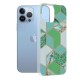 Husa pentru iPhone 13 Pro Max - Techsuit Marble Series - Green Hex