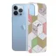 Husa pentru iPhone 13 Pro Max - Techsuit Marble Series - Purple Hex Husa pentru iPhone 13 Pro Max - Techsuit Marble Series - Purple Hex
