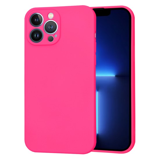 Husa pentru iPhone 13 Pro Max - Techsuit SoftFlex - Hot Pink