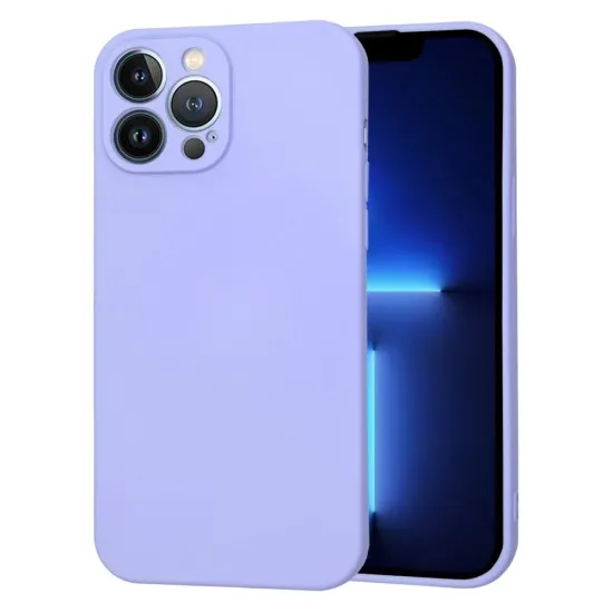 Husa pentru iPhone 13 Pro Max - Techsuit SoftFlex - Light Purple Husa pentru iPhone 13 Pro Max - Techsuit SoftFlex - Light Purple
