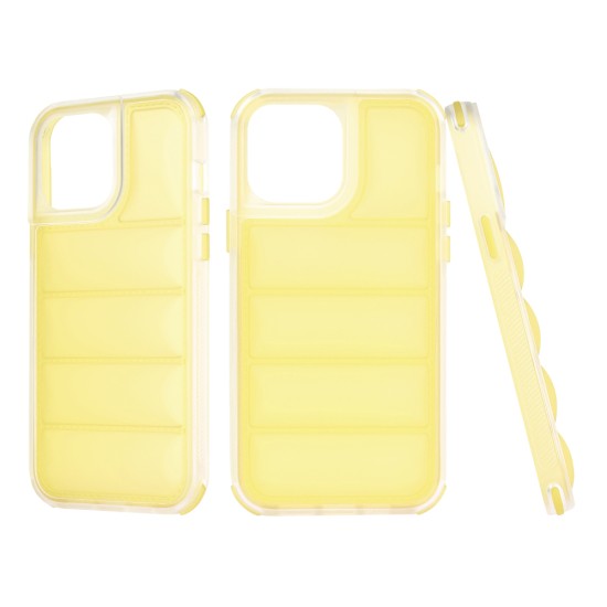 Husa pentru iPhone 13 Pro Max - Techsuit Wave Shield - Yellow