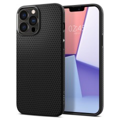 Husa pentru iPhone 13 Pro - Spigen Liquid Air - Matte Black Husa pentru iPhone 13 Pro - Spigen Liquid Air - Matte Black