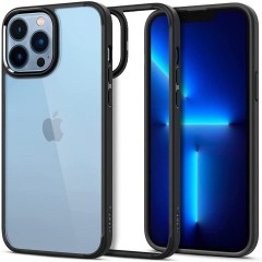 Husa pentru iPhone 13 Pro - Spigen Ultra Hybrid - Matte Black Husa pentru iPhone 13 Pro - Spigen Ultra Hybrid - Matte Black