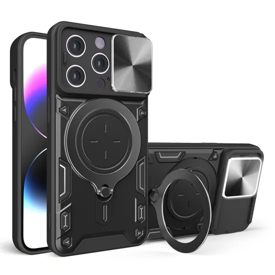 Husa pentru iPhone 13 Pro - Techsuit CamGuard Pro - Black Husa pentru iPhone 13 Pro - Techsuit CamGuard Pro - Black