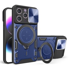 Husa pentru iPhone 13 Pro - Techsuit CamGuard Pro - Blue Husa pentru iPhone 13 Pro - Techsuit CamGuard Pro - Blue