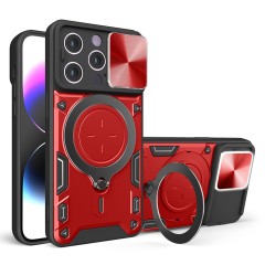 Husa pentru iPhone 13 Pro - Techsuit CamGuard Pro - Red Husa pentru iPhone 13 Pro - Techsuit CamGuard Pro - Red