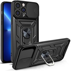 Husa pentru iPhone 13 Pro - Techsuit CamShield Series - Black Husa pentru iPhone 13 Pro - Techsuit CamShield Series - Black