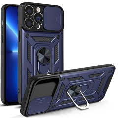 Husa pentru iPhone 13 Pro - Techsuit CamShield Series - Blue Husa pentru iPhone 13 Pro - Techsuit CamShield Series - Blue