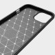 Husa pentru iPhone 13 Pro - Techsuit Carbon Silicone - Black