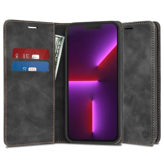 Husa pentru iPhone 13 Pro - Techsuit Confy Cover - Black Husa pentru iPhone 13 Pro - Techsuit Confy Cover - Black