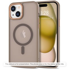 Husa pentru iPhone 13 Pro - Techsuit HaloFrost MagSafe Series - Sandstone Brown Husa pentru iPhone 13 Pro - Techsuit HaloFrost MagSafe Series - Sandstone Brown
