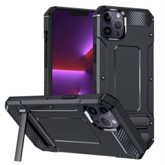 Husa pentru iPhone 13 Pro - Techsuit Hybrid Armor Kickstand - Black Husa pentru iPhone 13 Pro - Techsuit Hybrid Armor Kickstand - Black