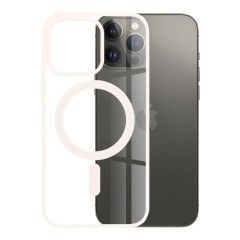 Husa pentru iPhone 13 Pro - Techsuit MagSafe Pro - Nude Pink Husa pentru iPhone 13 Pro - Techsuit MagSafe Pro - Nude Pink