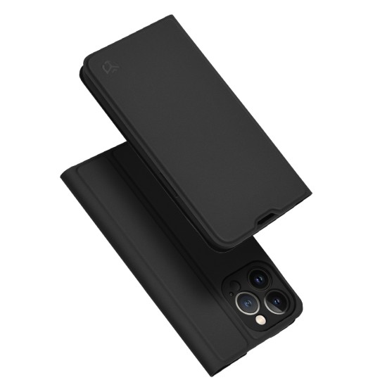 Husa pentru iPhone 13 Pro - Techsuit Magskin Book - Black