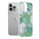 Husa pentru iPhone 13 Pro - Techsuit Marble Series - Green Hex