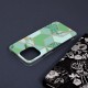 Husa pentru iPhone 13 Pro - Techsuit Marble Series - Green Hex