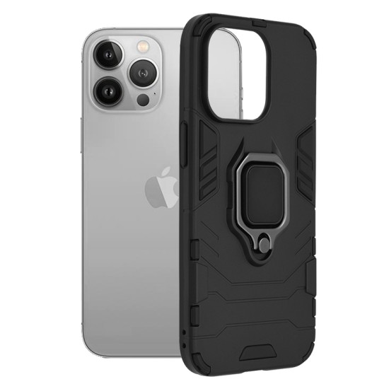 Husa pentru iPhone 13 Pro - Techsuit Silicone Shield - Black