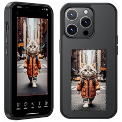 Husa pentru iPhone 13 Pro - Techsuit SmartScreen NFC - Black Husa pentru iPhone 13 Pro - Techsuit SmartScreen NFC - Black