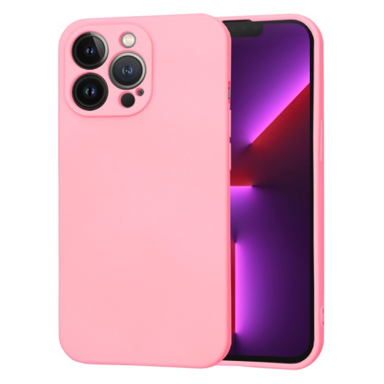 Husa pentru iPhone 13 Pro - Techsuit SoftFlex - Chalk Pink