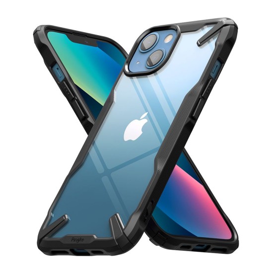 Husa pentru iPhone 13 - Ringke Fusion X - Black