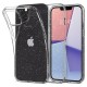 Husa pentru iPhone 13 - Spigen Liquid Crystal Glitter - Crystal Quartz