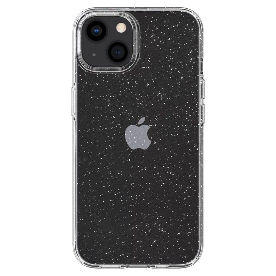 Husa pentru iPhone 13 - Spigen Liquid Crystal Glitter - Crystal Quartz