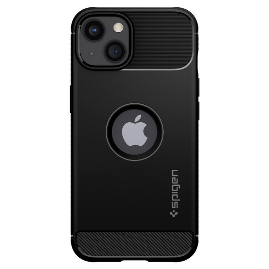 Husa pentru iPhone 13 - Spigen Rugged Armor - Black