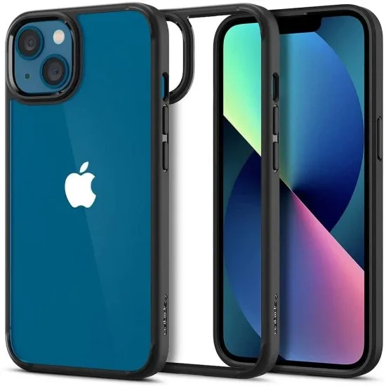 Husa pentru iPhone 13 - Spigen Ultra Hybrid - Matte Black Husa pentru iPhone 13 - Spigen Ultra Hybrid - Matte Black