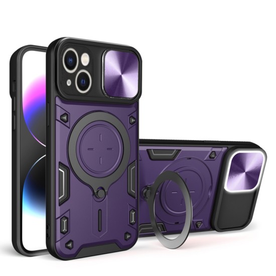 Husa pentru iPhone 13 - Techsuit CamGuard Pro - Purple