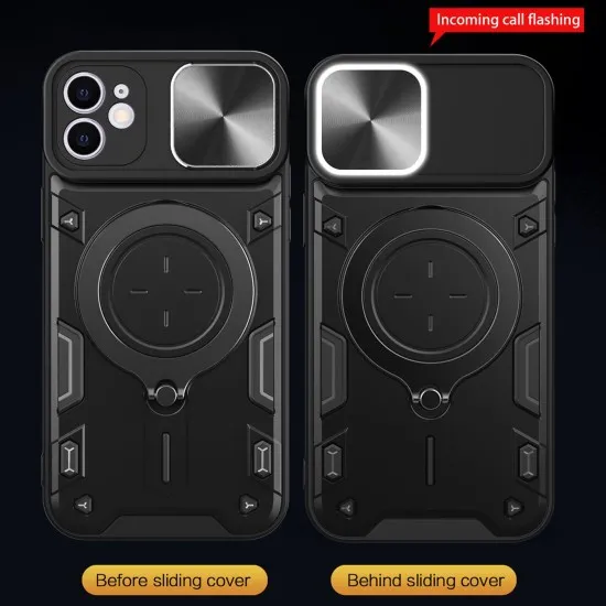 Husa pentru iPhone 13 - Techsuit CamGuard Pro - Red Husa pentru iPhone 13 - Techsuit CamGuard Pro - Red