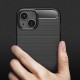 Husa pentru iPhone 13 - Techsuit Carbon Silicone - Black