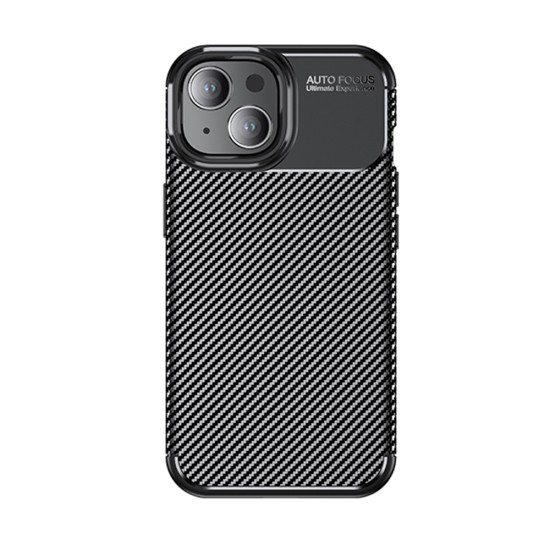 Husa pentru iPhone 13 - Techsuit CarbonFiber - Black