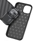 Husa pentru iPhone 13 - Techsuit CarbonFiber - Black