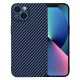 Husa pentru iPhone 13 - Techsuit Carbonite FiberShell - Cyan