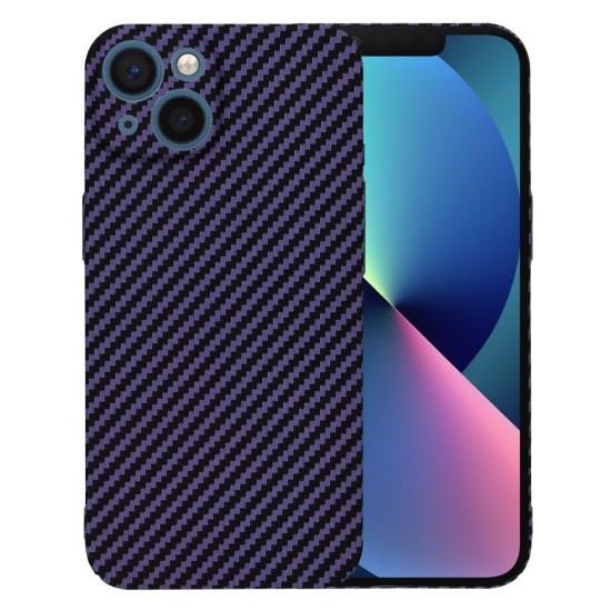 Husa pentru iPhone 13 - Techsuit Carbonite FiberShell - Purple