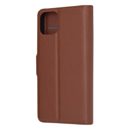 Husa pentru iPhone 13 - Techsuit Leather Folio - Brown Husa pentru iPhone 13 - Techsuit Leather Folio - Brown