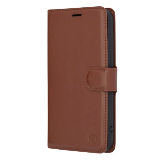 Husa pentru iPhone 13 - Techsuit Leather Folio - Brown Husa pentru iPhone 13 - Techsuit Leather Folio - Brown