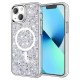 Husa pentru iPhone 13 - Techsuit Sparkly Glitter MagSafe - White