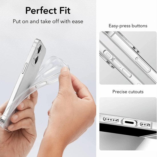 Husa pentru iPhone 14 + Folie - ESR Project Zero - Clear