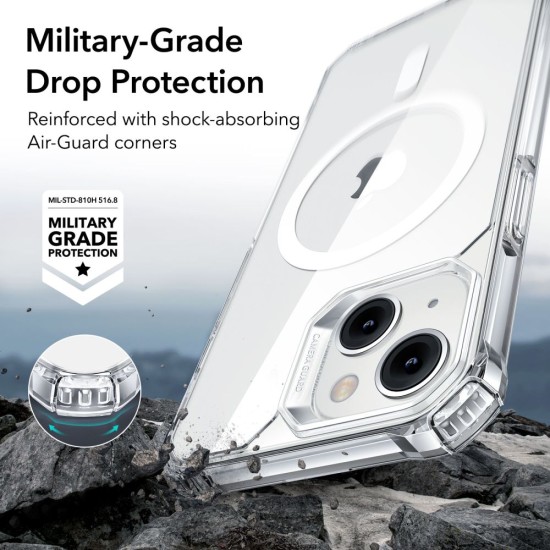 Husa pentru iPhone 14 / iPhone 13 - ESR Air Armor HaloLock - Clear