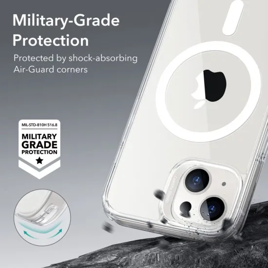 Husa pentru iPhone 14 Plus - ESR Classic Hybrid HaloLock - Clear Husa pentru iPhone 14 Plus - ESR Classic Hybrid HaloLock - Clear