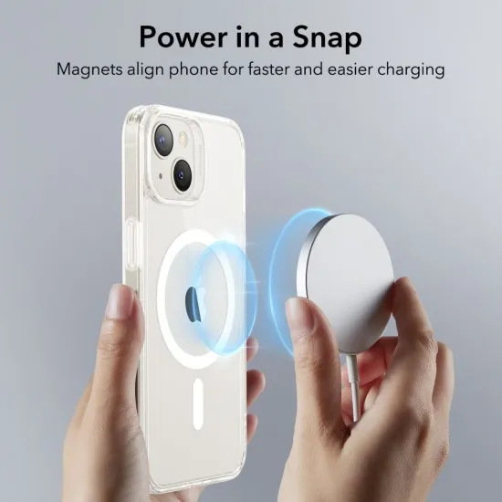 Husa pentru iPhone 14 Plus - ESR Classic Hybrid HaloLock - Clear Husa pentru iPhone 14 Plus - ESR Classic Hybrid HaloLock - Clear
