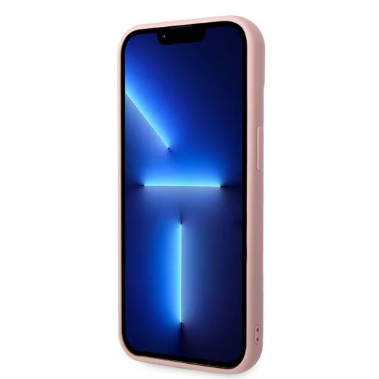 Husa pentru iPhone 14 Plus / iPhone 15 Plus - Karl Lagerfeld 3D Design (KLHCP14MRUPKLPP) - Pink Monogram Husa pentru iPhone 14 Plus / iPhone 15 Plus - Karl Lagerfeld 3D Design (KLHCP14MRUPKLPP) - Pink Monogram