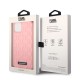 Husa pentru iPhone 14 Plus / iPhone 15 Plus - Karl Lagerfeld 3D Design (KLHCP14MRUPKLPP) - Pink Monogram