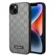Husa pentru iPhone 14 Plus / iPhone 15 Plus - Karl Lagerfeld Saffiano (KLHCP14MSAKLHPG) - Grey Mono Metal Logo Husa pentru iPhone 14 Plus / iPhone 15 Plus - Karl Lagerfeld Saffiano (KLHCP14MSAKLHPG) - Grey Mono Metal Logo