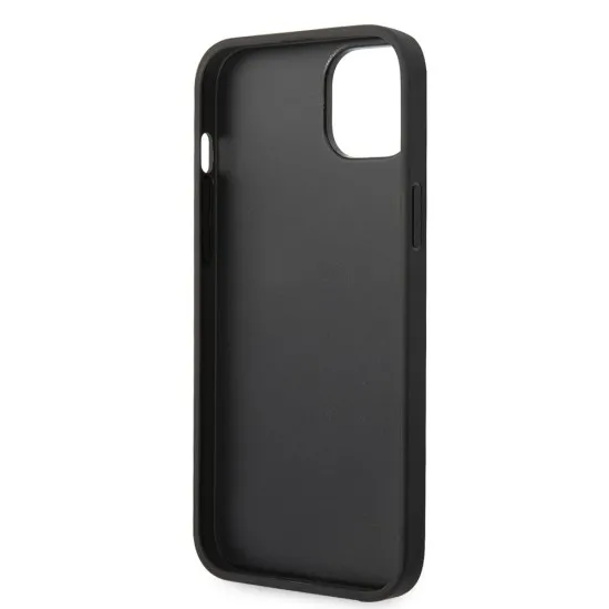 Husa pentru iPhone 14 Plus / iPhone 15 Plus - Karl Lagerfeld Saffiano (KLHCP14MSAKLHPG) - Grey Mono Metal Logo Husa pentru iPhone 14 Plus / iPhone 15 Plus - Karl Lagerfeld Saffiano (KLHCP14MSAKLHPG) - Grey Mono Metal Logo