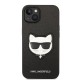 Husa pentru iPhone 14 Plus /  iPhone 15 Plus - Karl Lagerfeld Saffiano (KLHCP14MSAPCHK) - Choupette Head