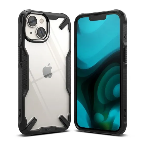 Husa pentru iPhone 14 Plus - Ringke Fusion X - Black Husa pentru iPhone 14 Plus - Ringke Fusion X - Black